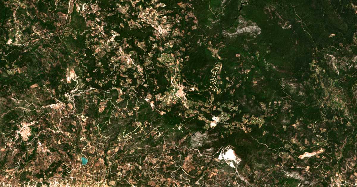 Satellitenkarte von Platanos