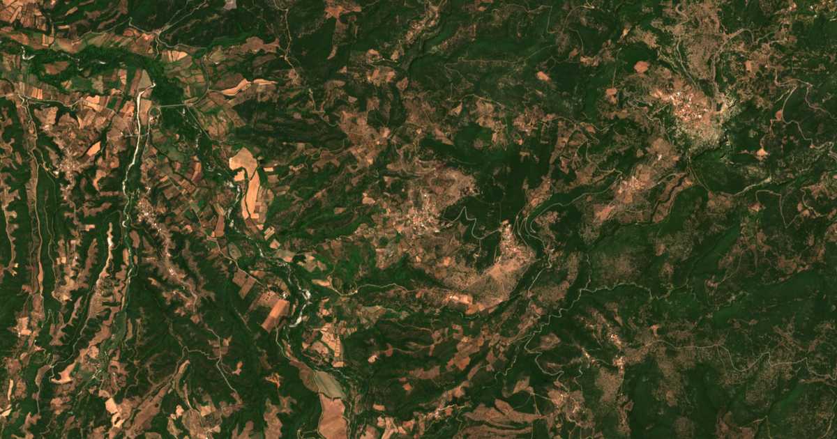 Satellitenkarte von Kakouraíika