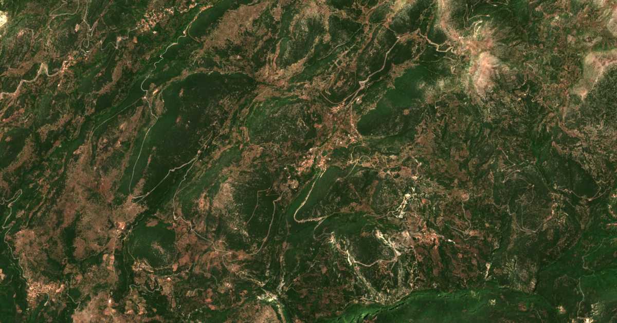 Satellitenkarte von Kondovazena
