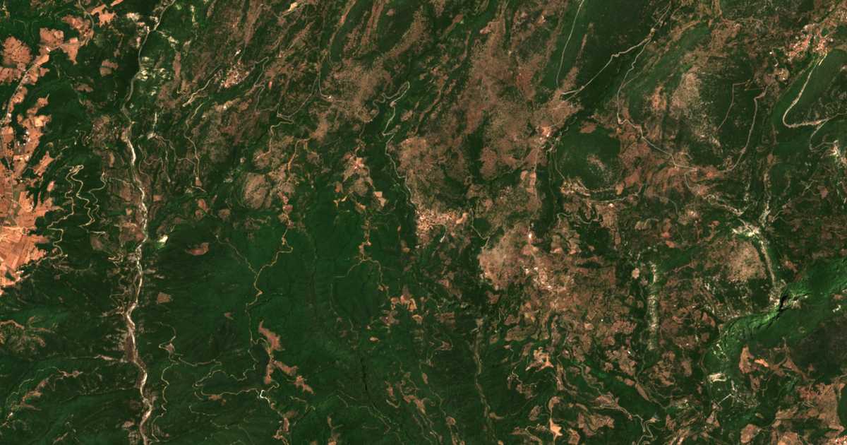 Satellitenkarte von Monastirákion