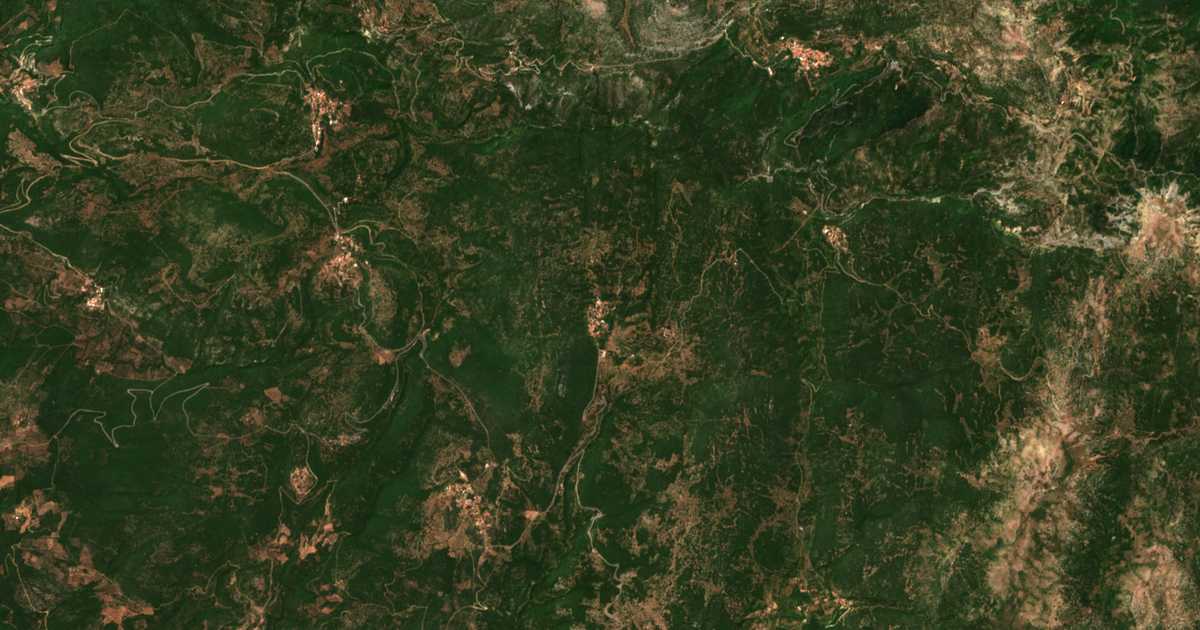 Satellitenkarte von Psárion
