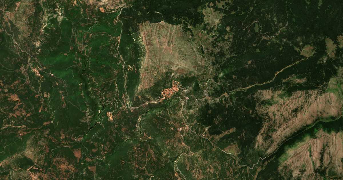 Satellitenkarte von Stemnitsa