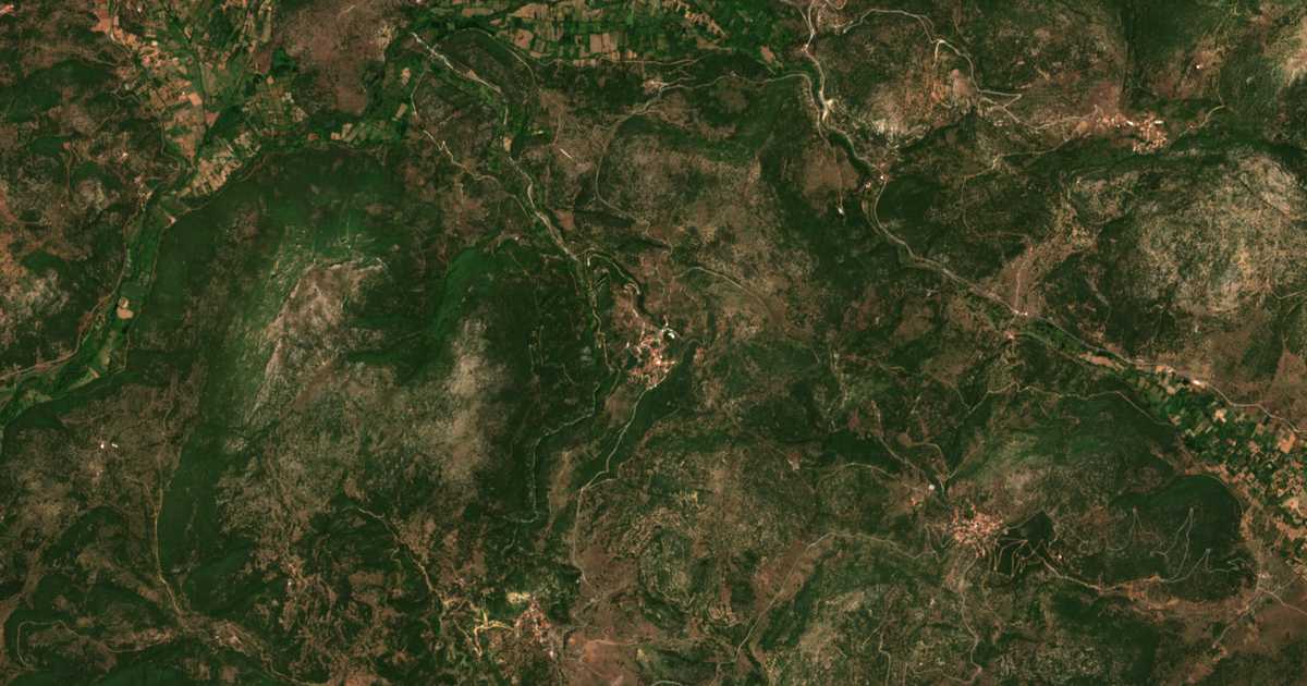 Satellitenkarte von Theóktiston