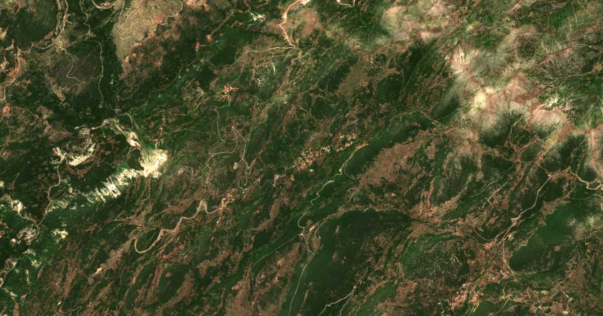 Satellitenkarte von Velimáchion