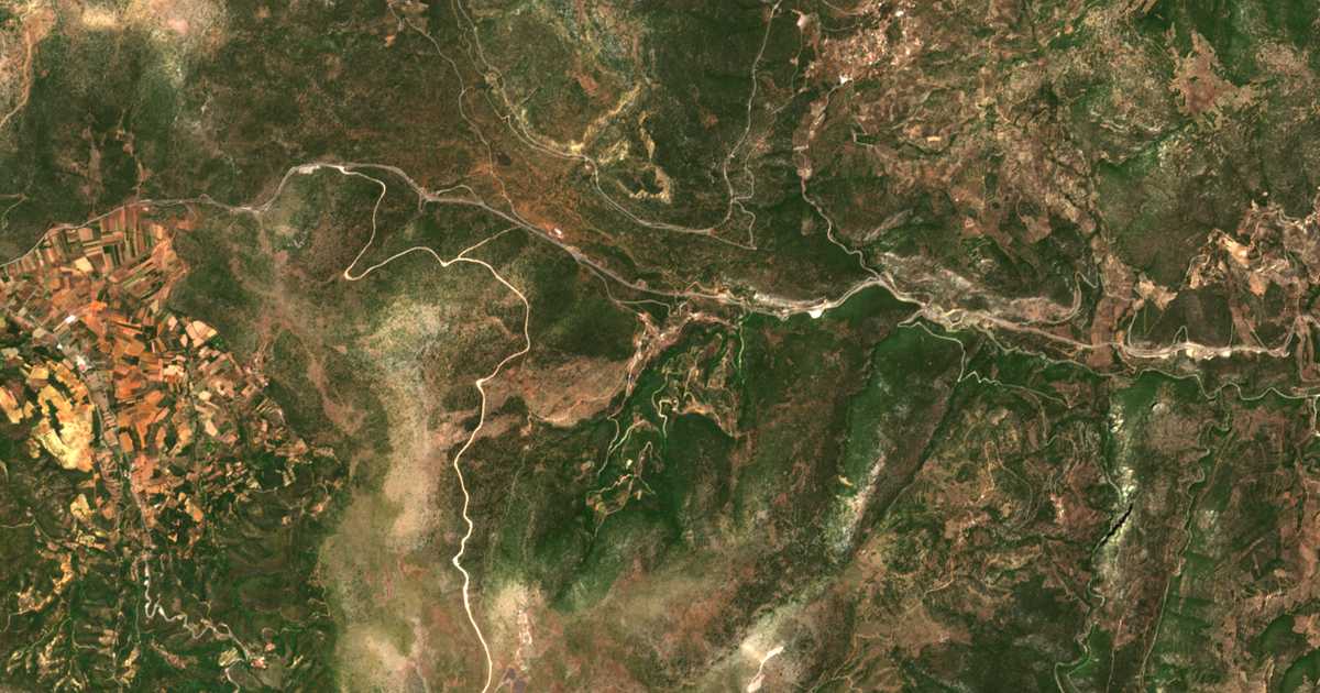 Satellitenkarte von Agía Sofía