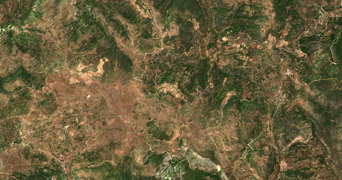 Satellitenkarte von Ágios Ioánnis