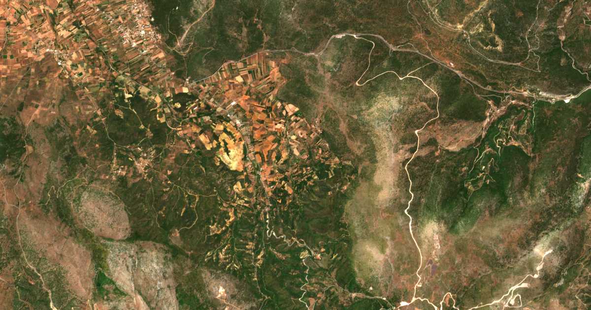 Satellitenkarte von Doliana