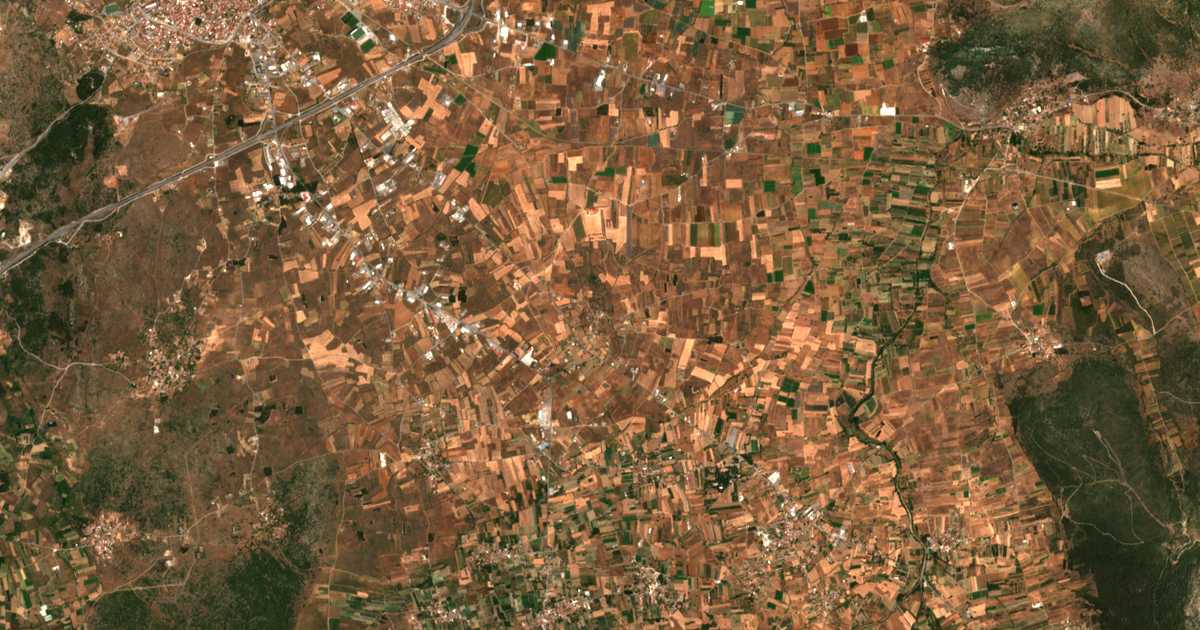 Satellitenkarte von Ágios Sóstis