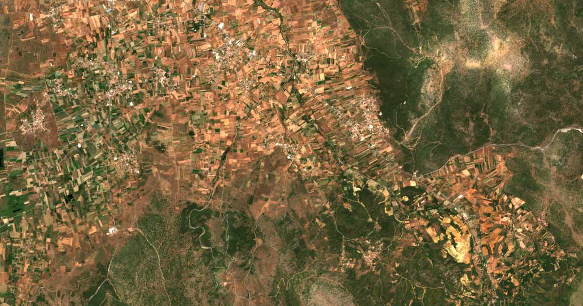 Satellitenkarte von Garéa