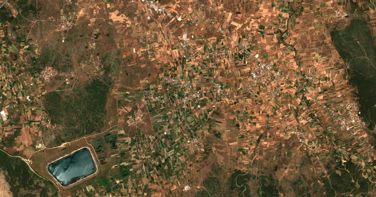 Satellitenkarte von Kerasítsa