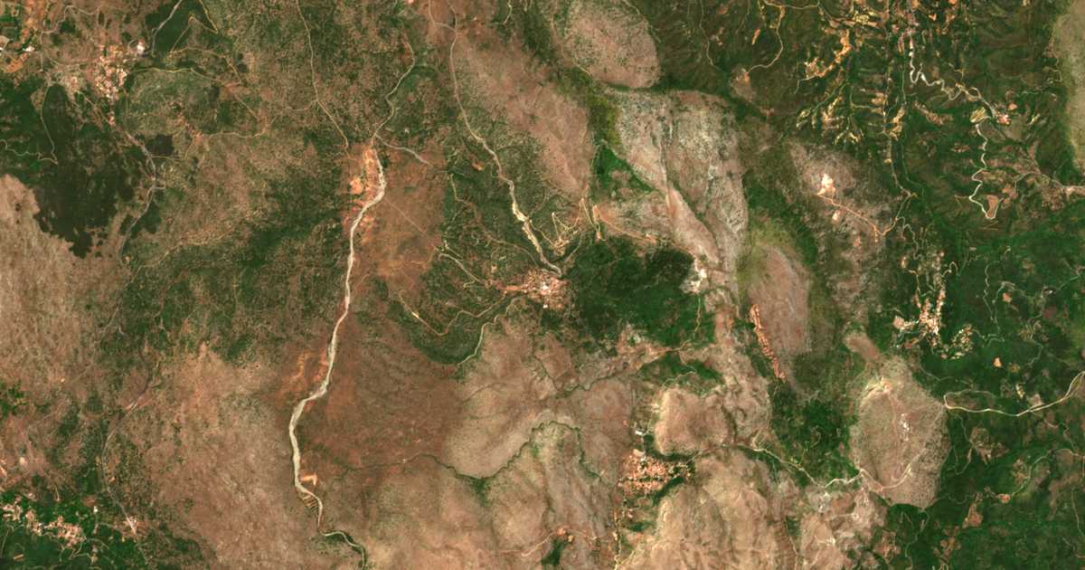 Satellitenkarte von Mavríkion