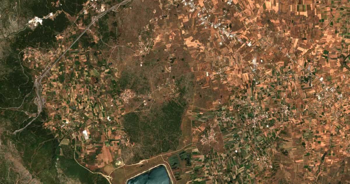 Satellitenkarte von Perpatáris
