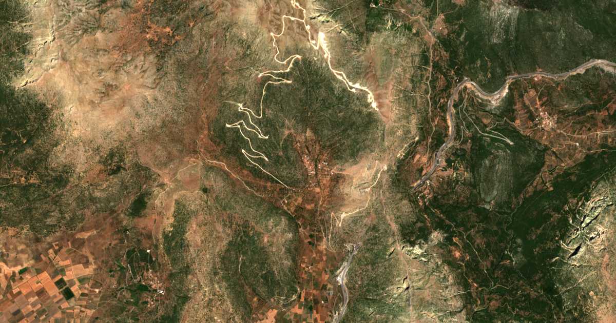 Satellitenkarte von Ságkas