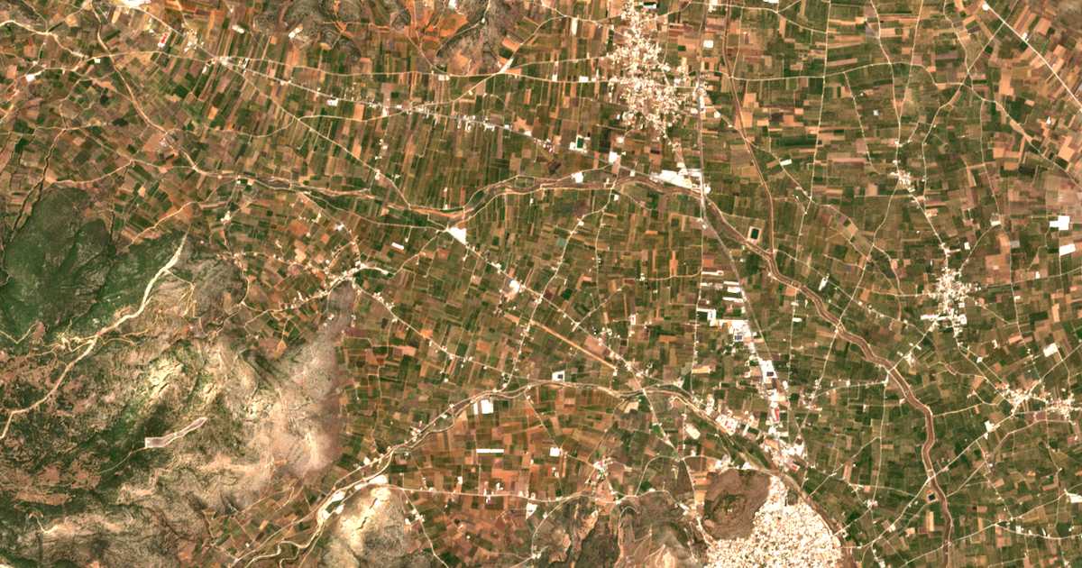 Satellitenkarte von Aerodrómio