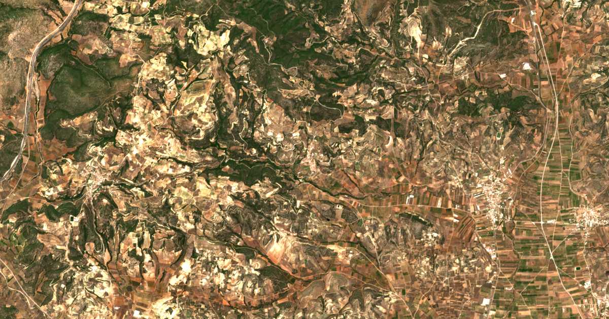 Satellitenkarte von Bórsas