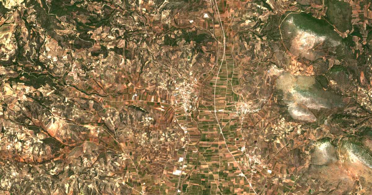 Satellitenkarte von Fichti