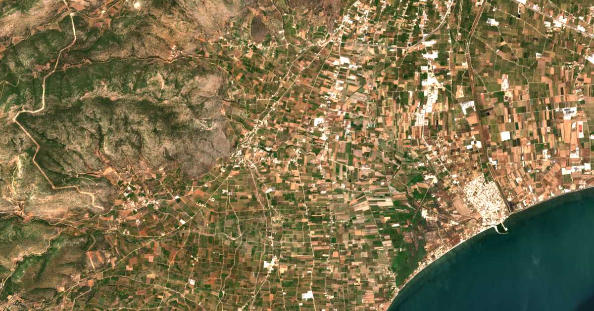 Satellitenkarte von Kefalari