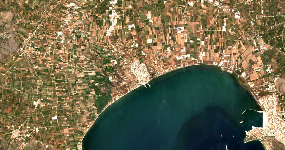 Satellitenkarte von Nea Kios