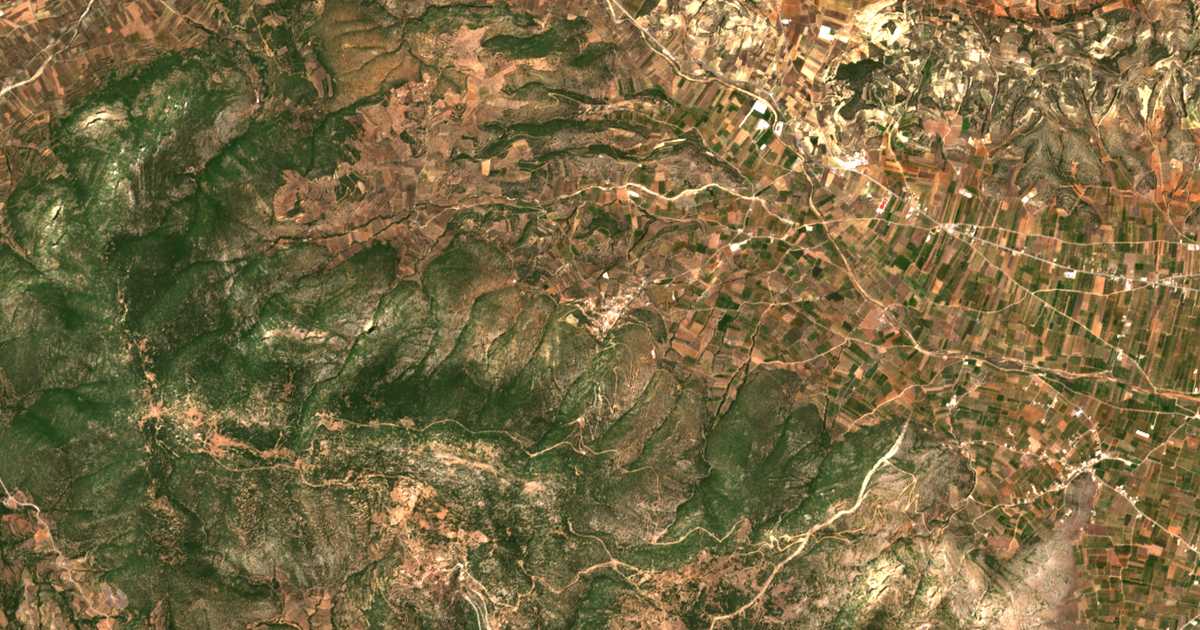 Satellitenkarte von Schinochórion