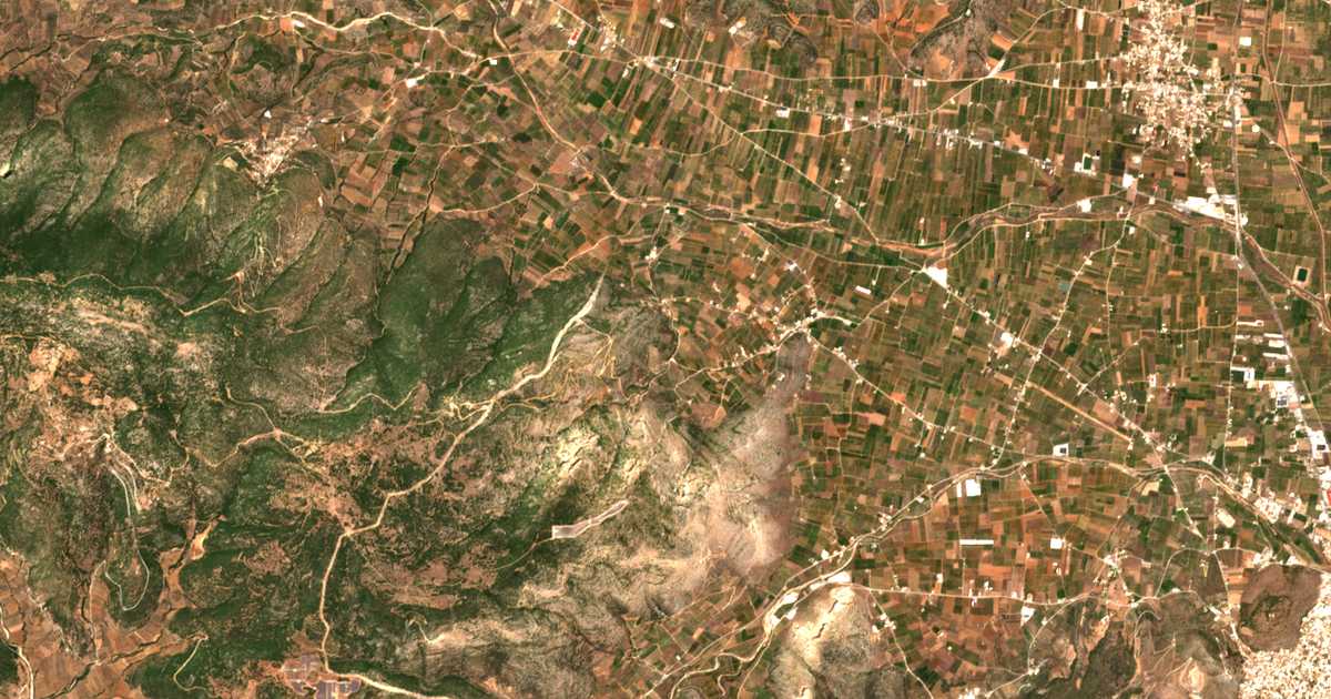 Satellitenkarte von Stathaiika