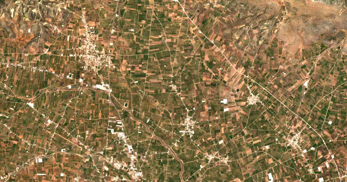 Satellitenkarte von Trístraton