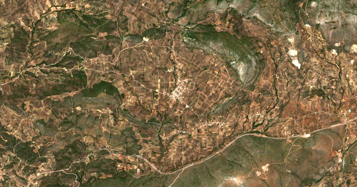 Satellitenkarte von Metóchion