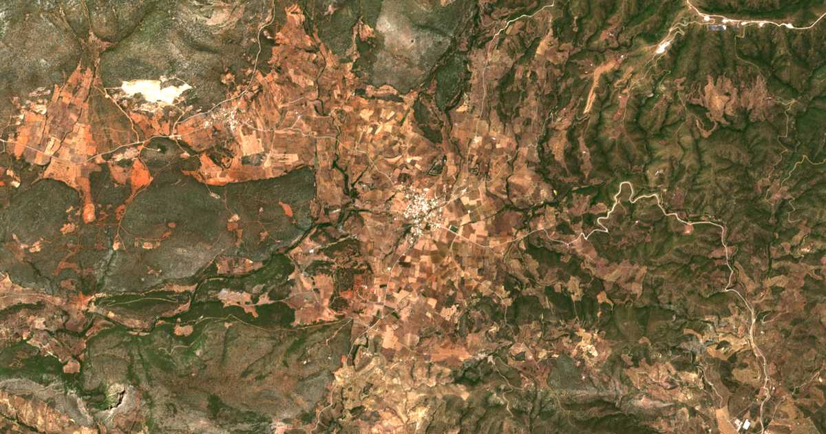 Satellitenkarte von Iliokastro