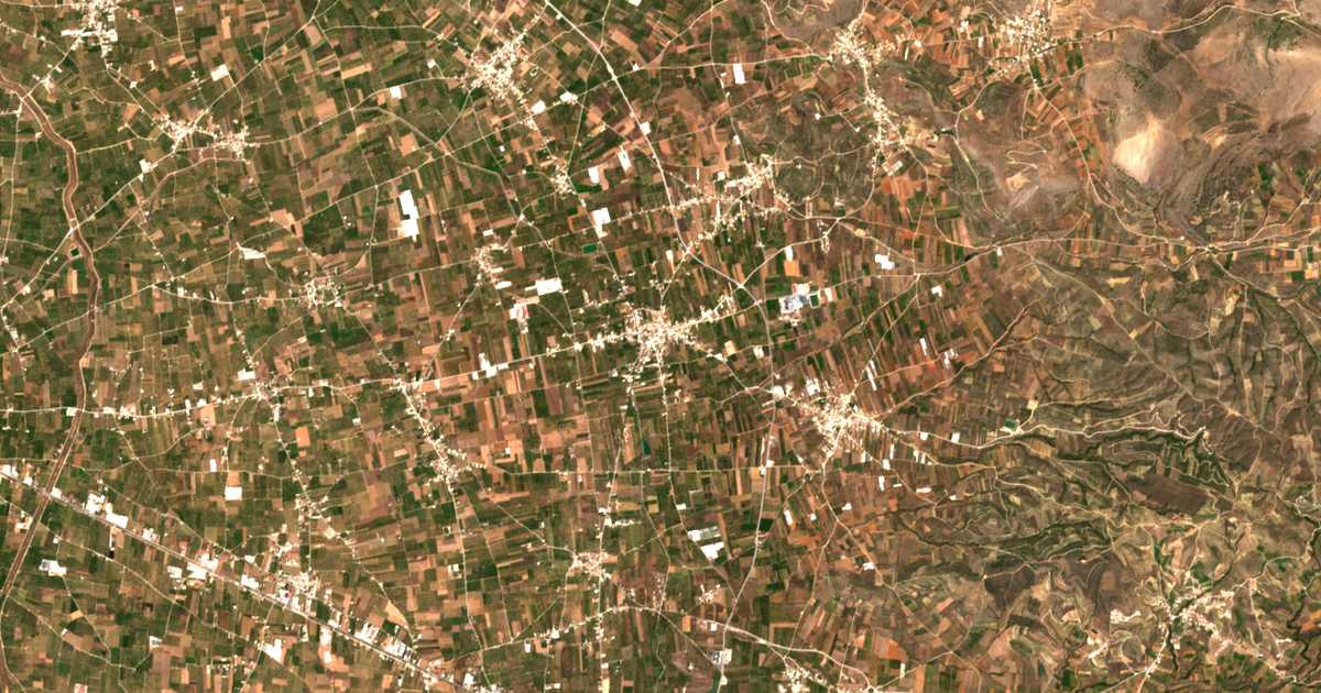 Satellitenkarte von Merbaka