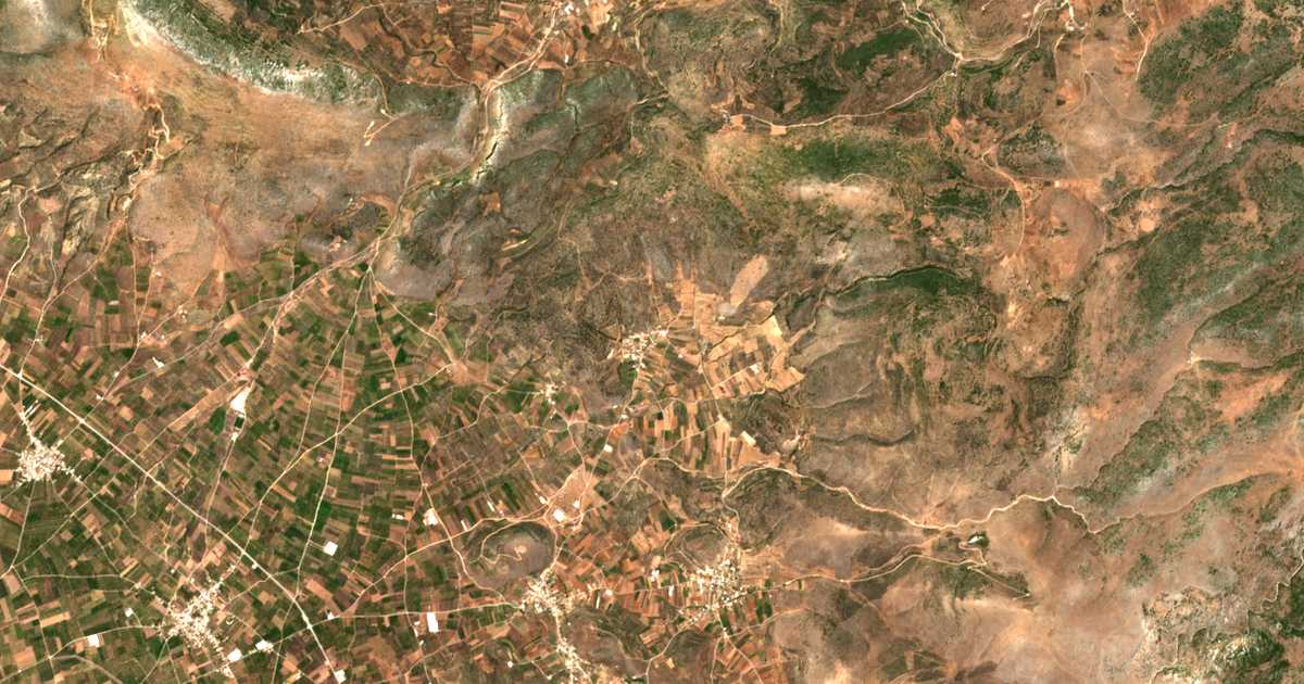 Satellitenkarte von Amygdalítsa