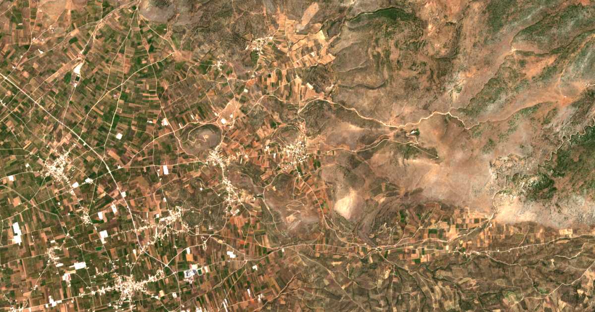 Satellitenkarte von Midéa