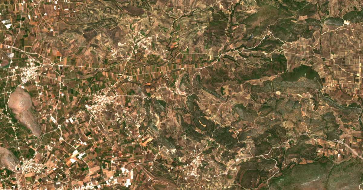 Satellitenkarte von Profítis Ilías