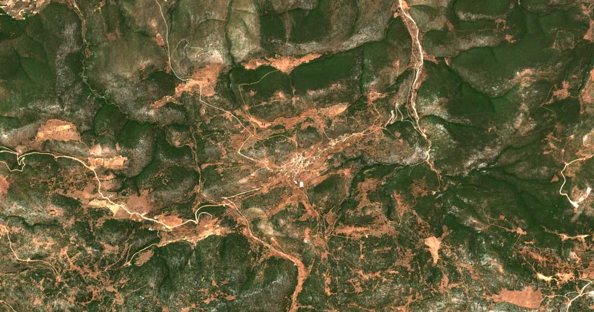 Satellitenkarte von Ágios Ioánnis