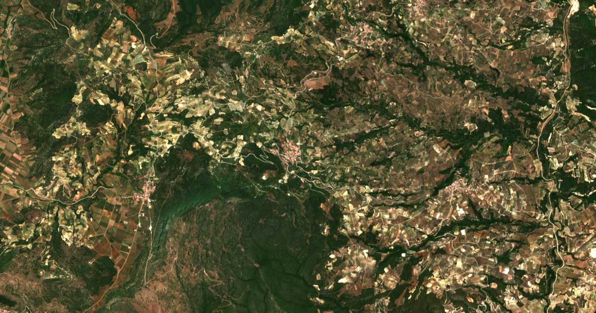Satellitenkarte von Kastrákion