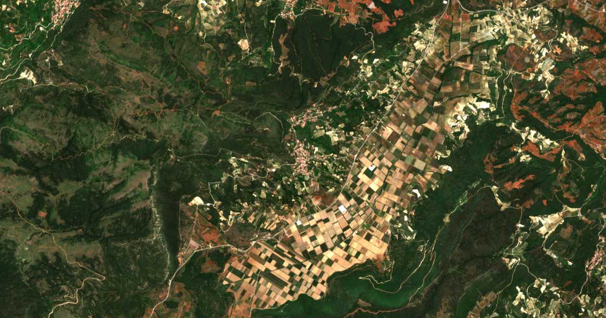 Satellitenkarte von Kaisárion