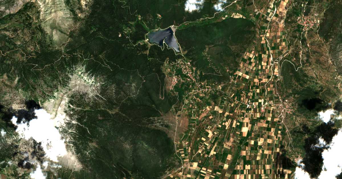 Satellitenkarte von Panórama