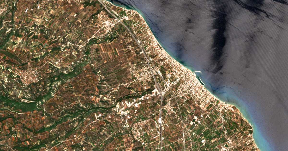 Satellitenkarte von Pásion