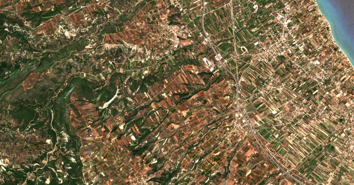 Satellitenkarte von Sataíika