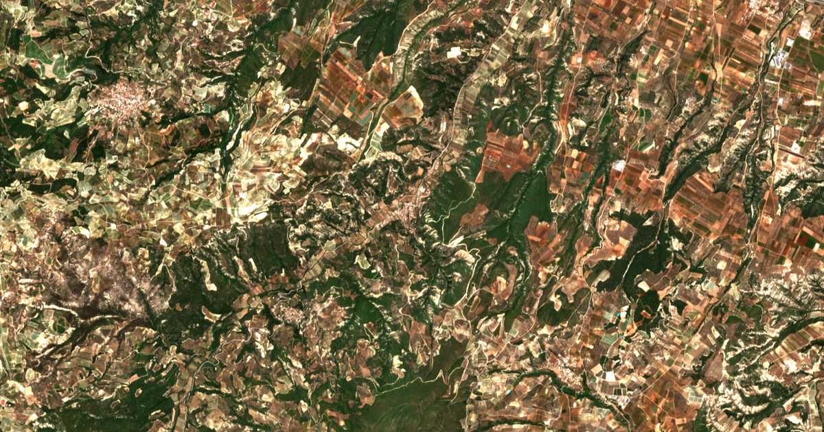 Satellitenkarte von Soulinárion