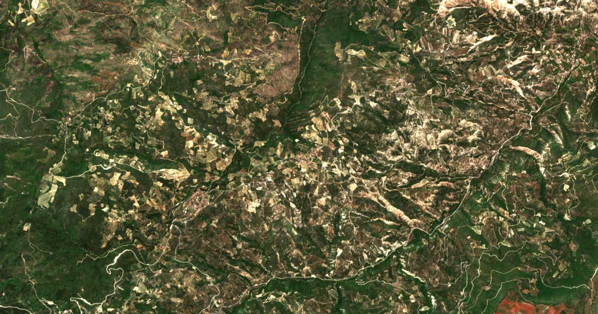 Satellitenkarte von Déndron