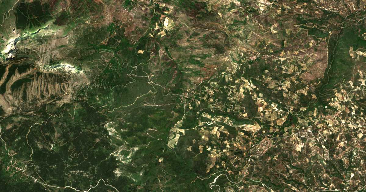 Satellitenkarte von Sofianá