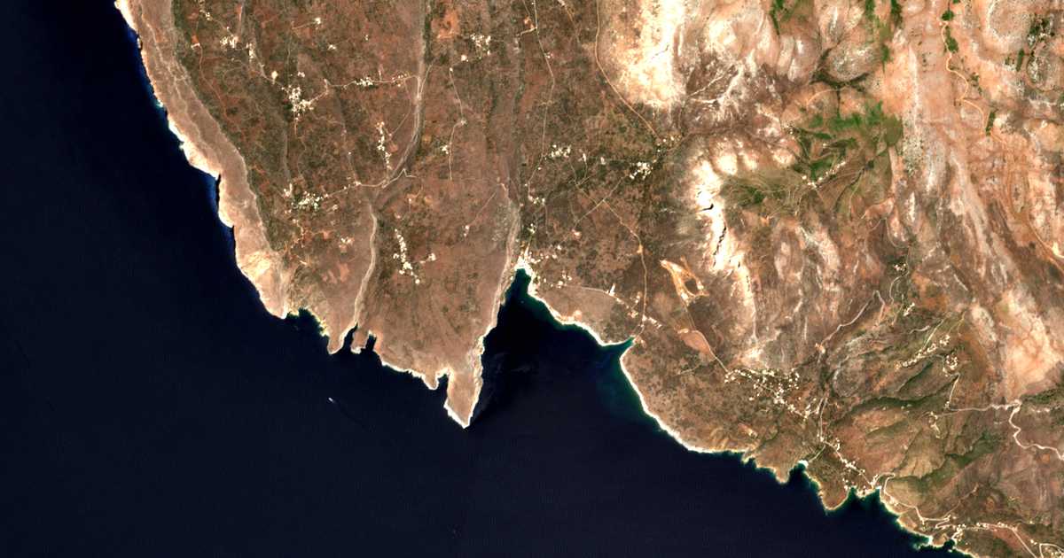 Satellitenkarte von Gerolimín