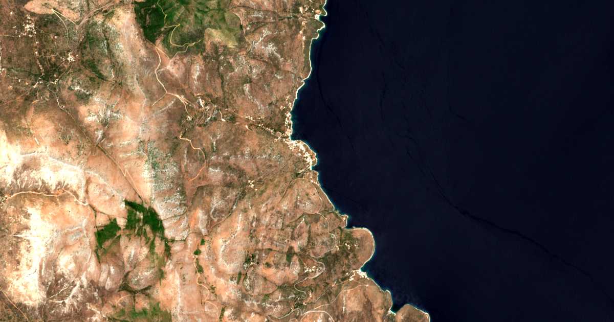 Satellitenkarte von Kokkála