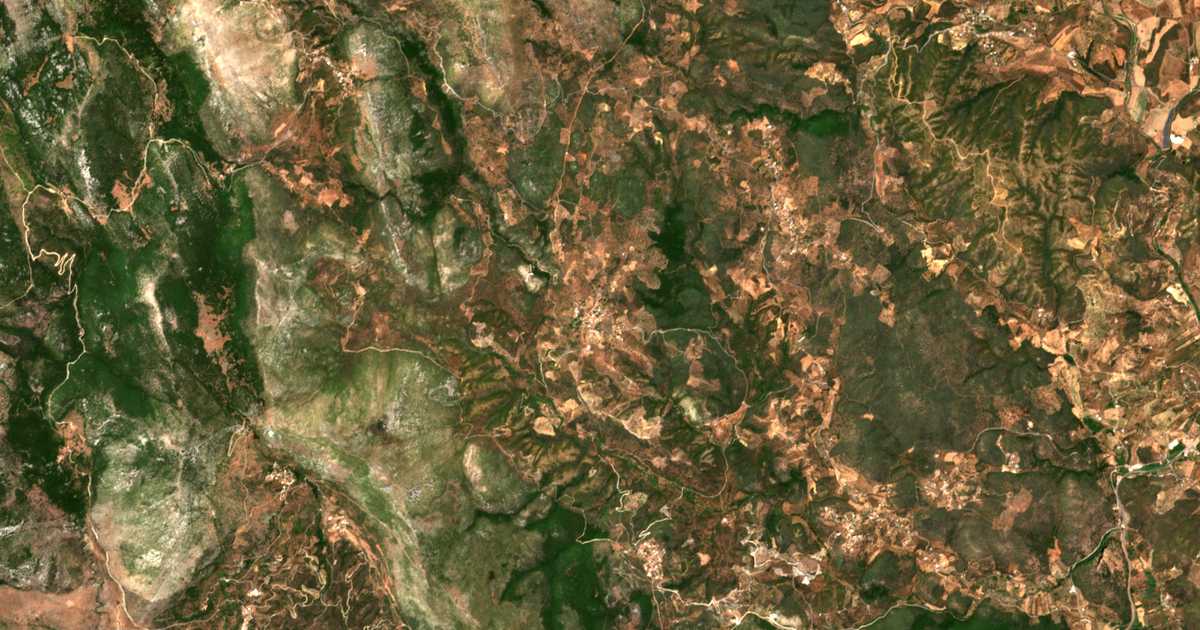 Satellitenkarte von Myrsíni