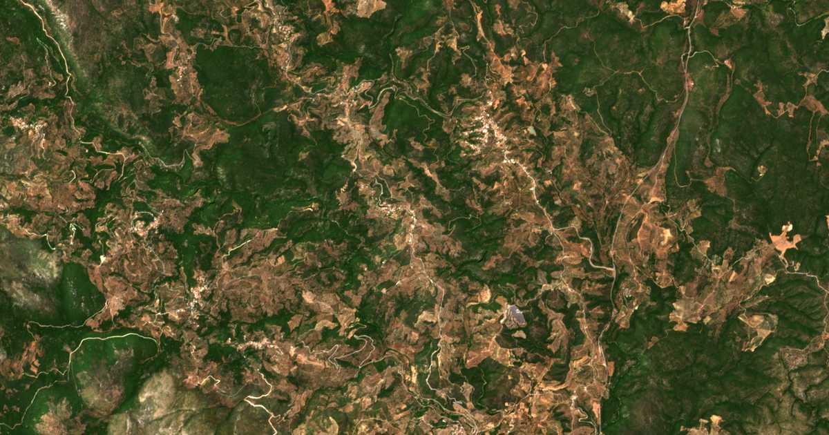 Satellitenkarte von Prosílion