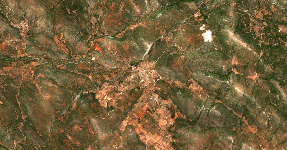 Satellitenkarte von Ágios Dimítrios