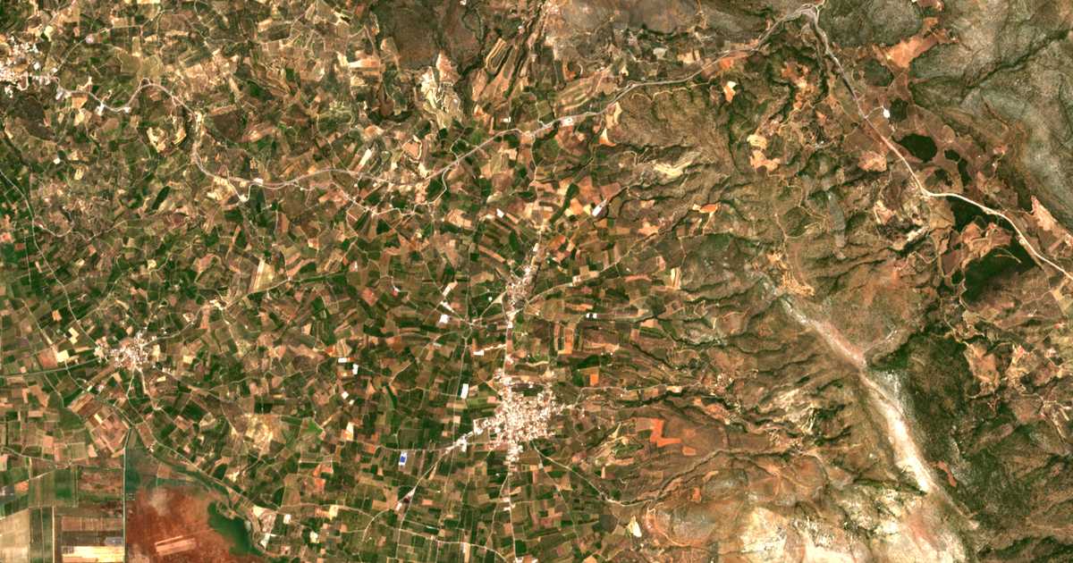 Satellitenkarte von Ágios Ioánnis
