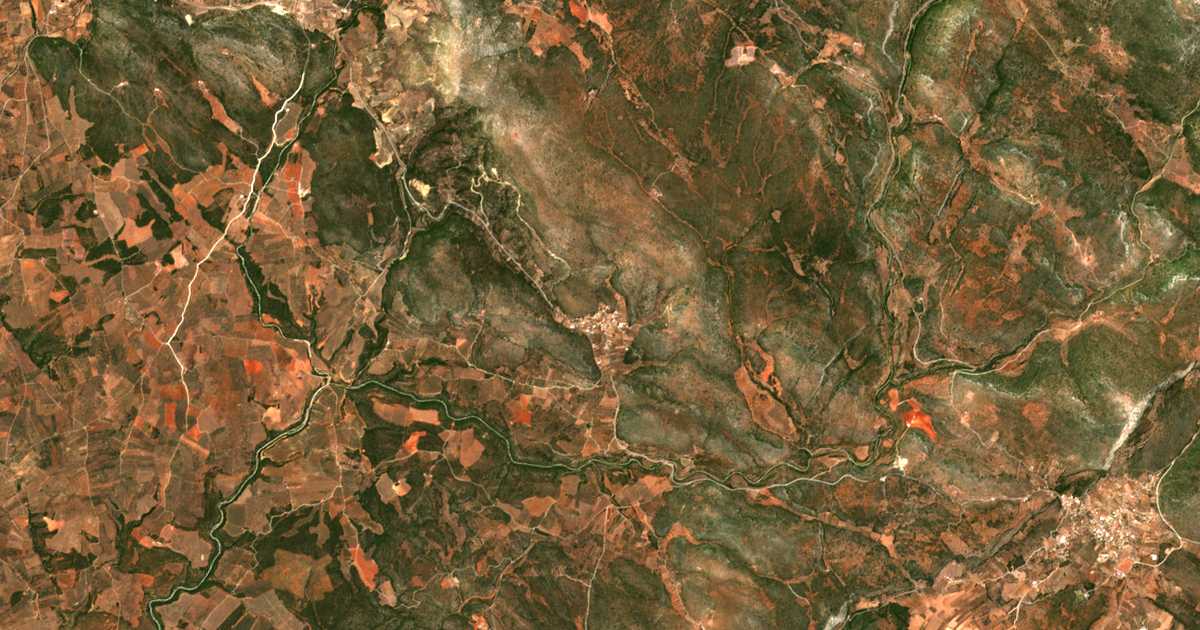 Satellitenkarte von Alepochórion