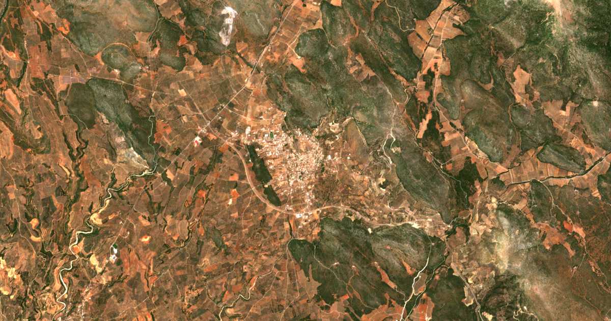 Satellitenkarte von Gerákion