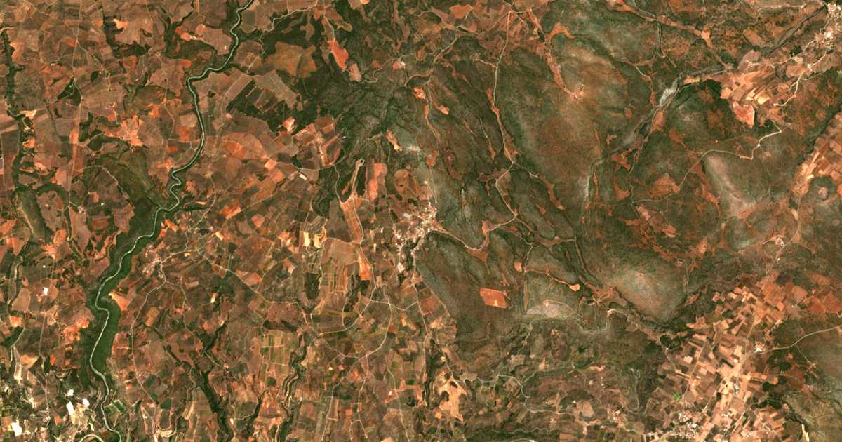Satellitenkarte von Goúvai
