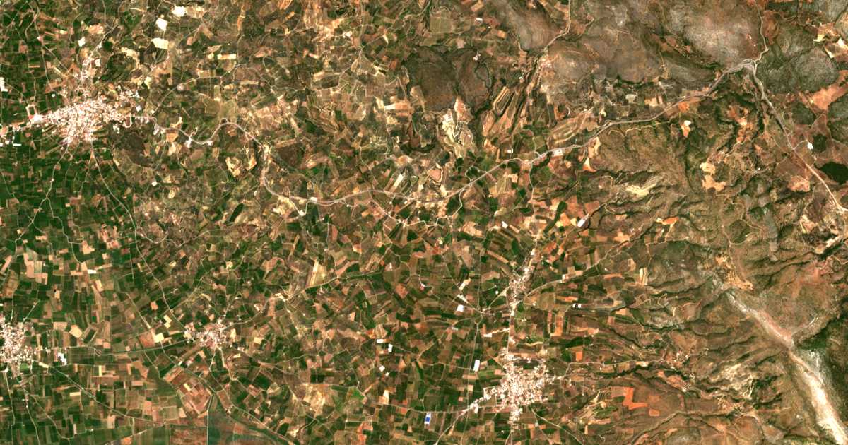 Satellitenkarte von Makrinára
